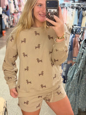 Dachshund Darling Lounge Set
