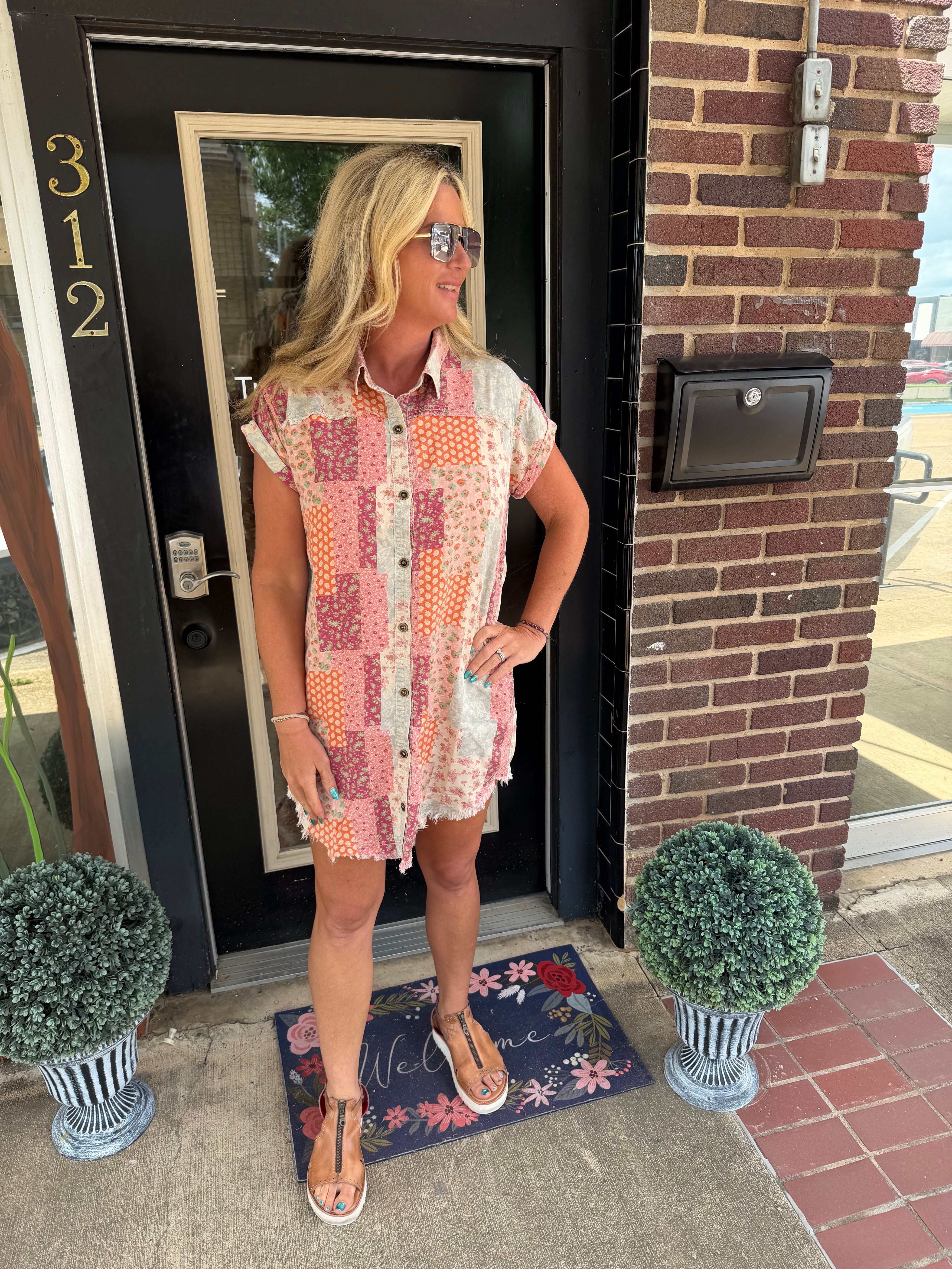 Meadow Market Shirt Dress