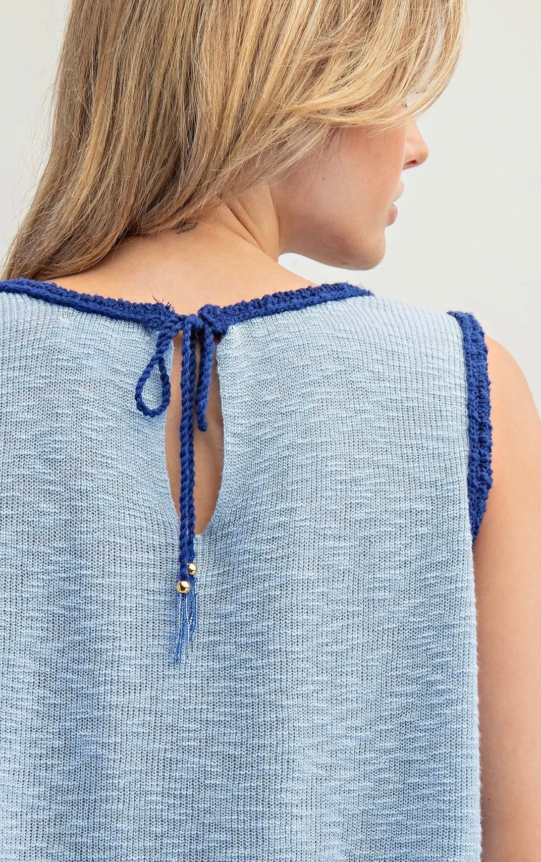 Coastal Catch Knit Tank