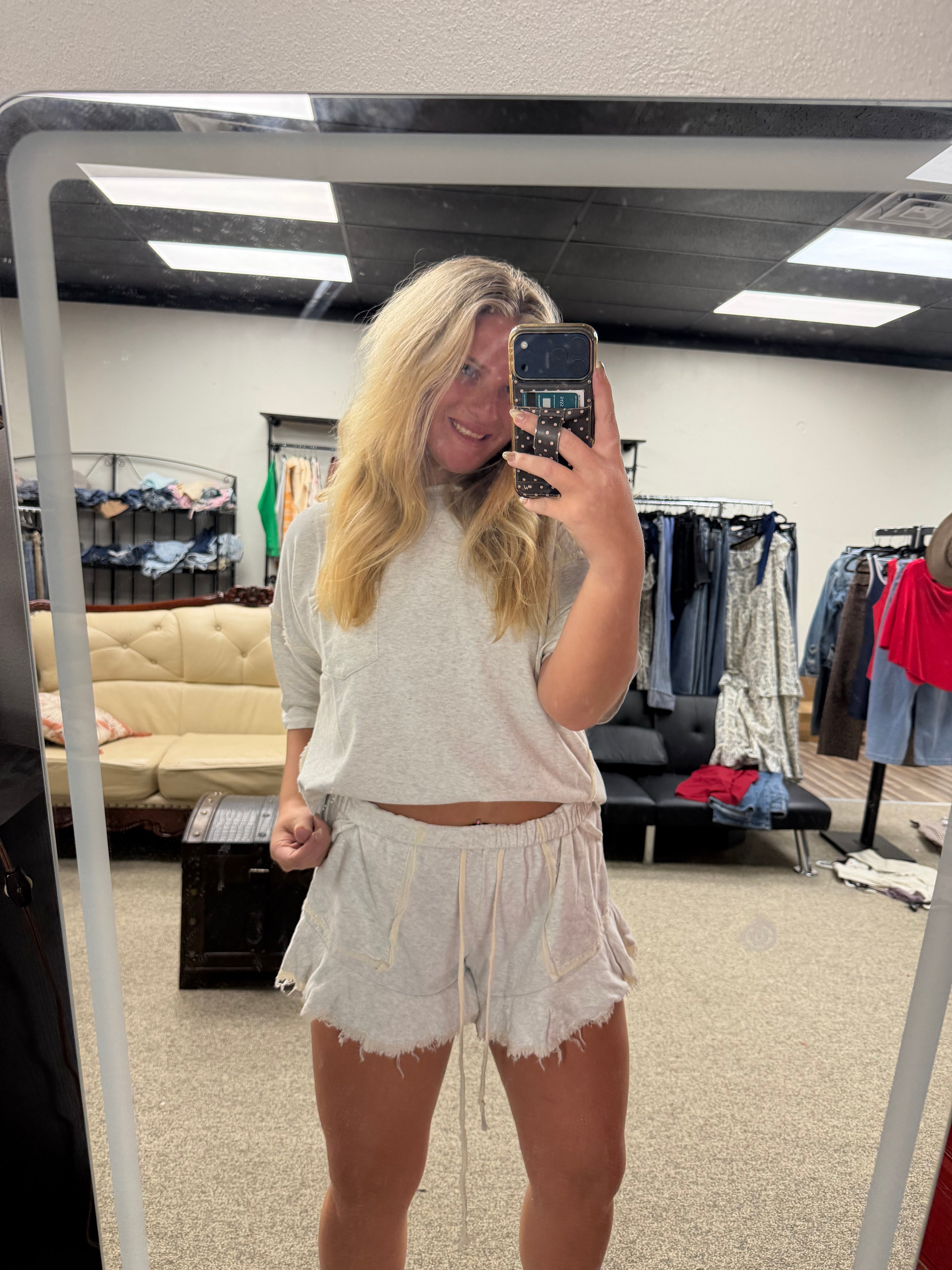 Easy Days Mineral-Wash Short Set