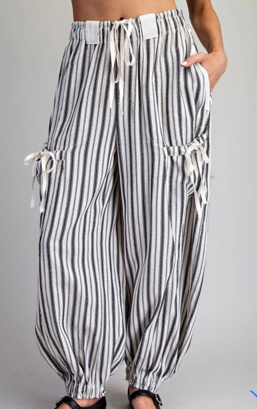 Balloon Barrel Pants