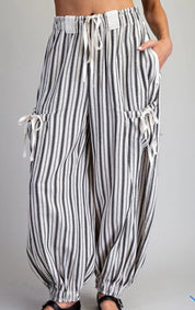 Balloon Barrel Pants