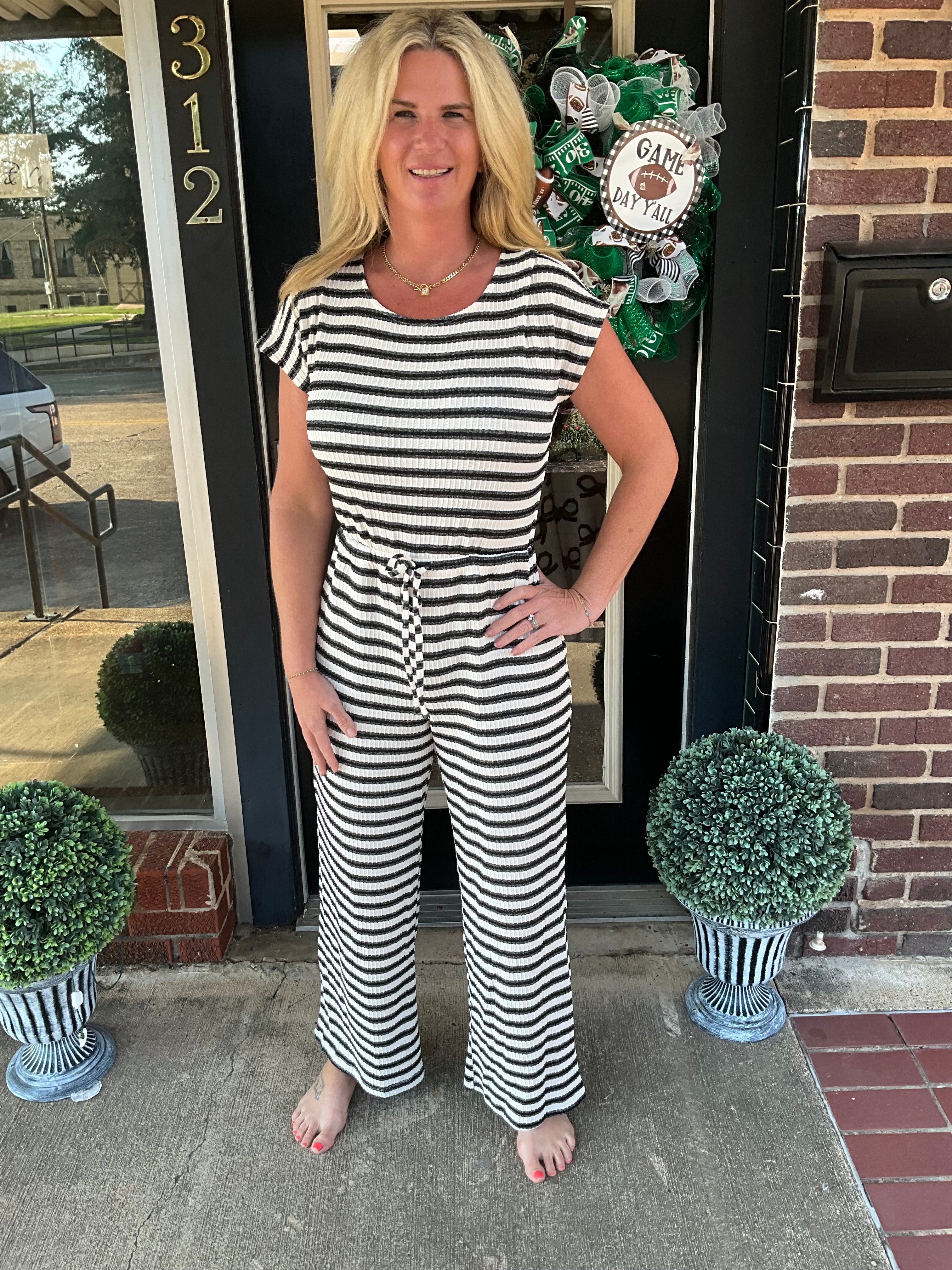 Ribbed jumpsuit