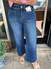 Daydream denim crop