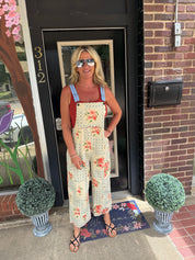 Sunwashed Garden Overalls