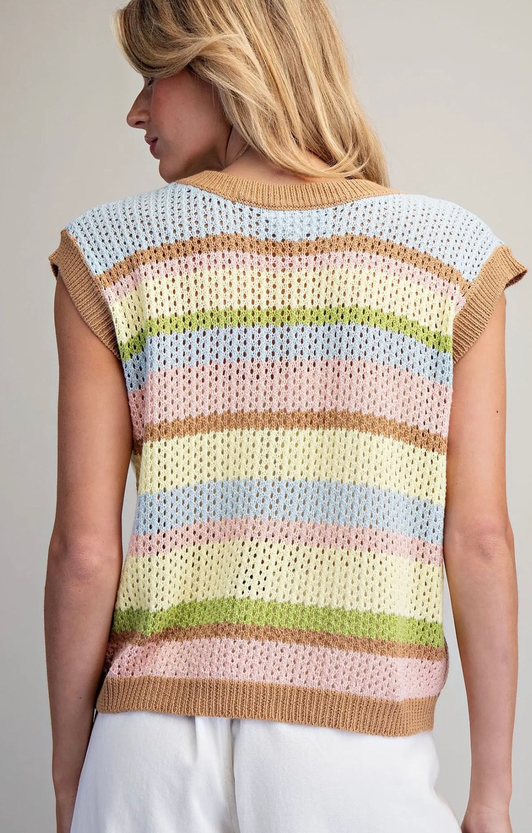Pastel daydream sweater top