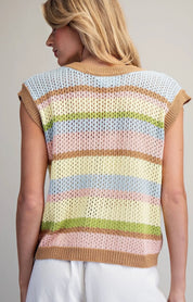 Pastel daydream sweater top
