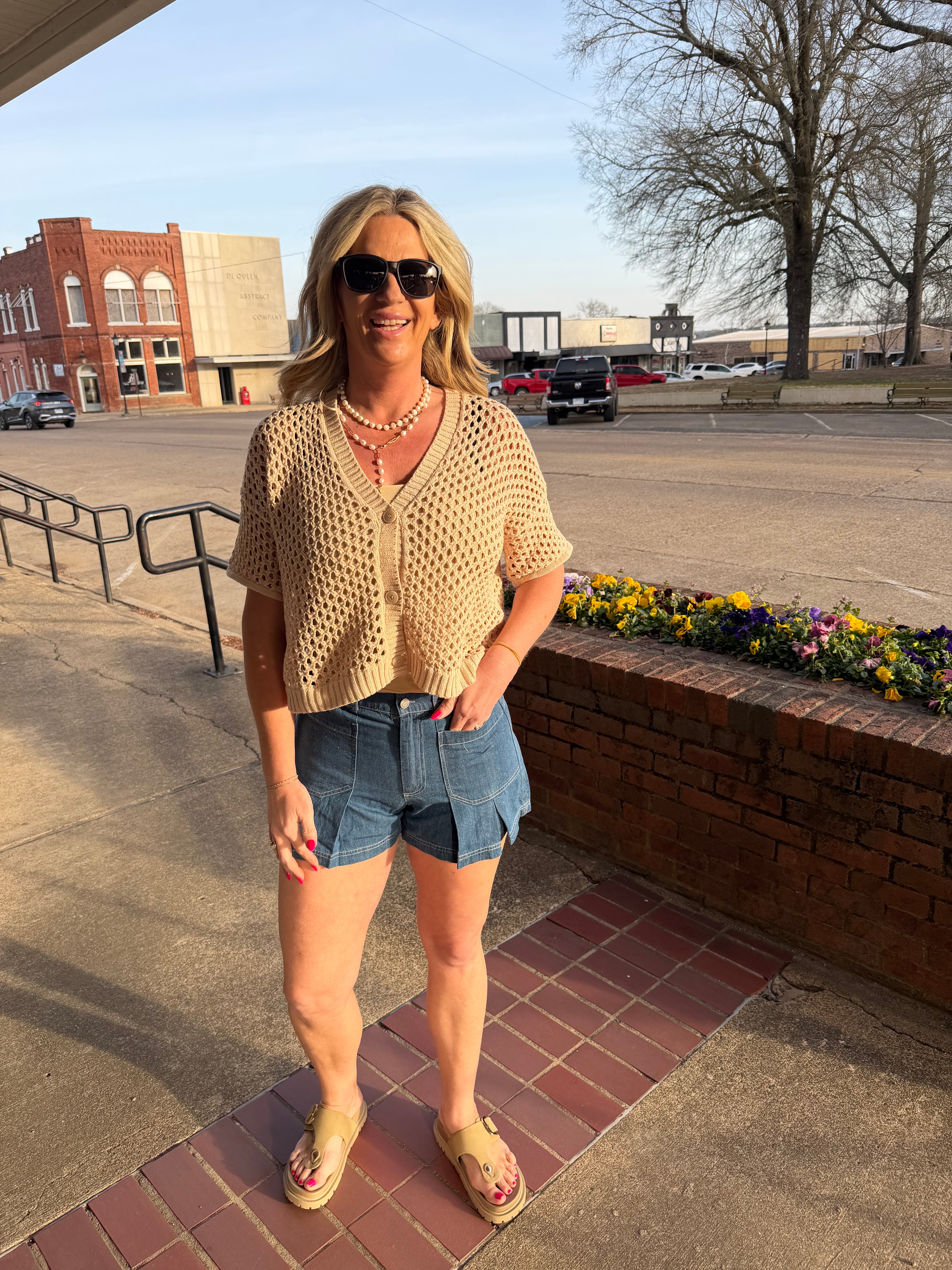 Barefoot crotchet cardi
