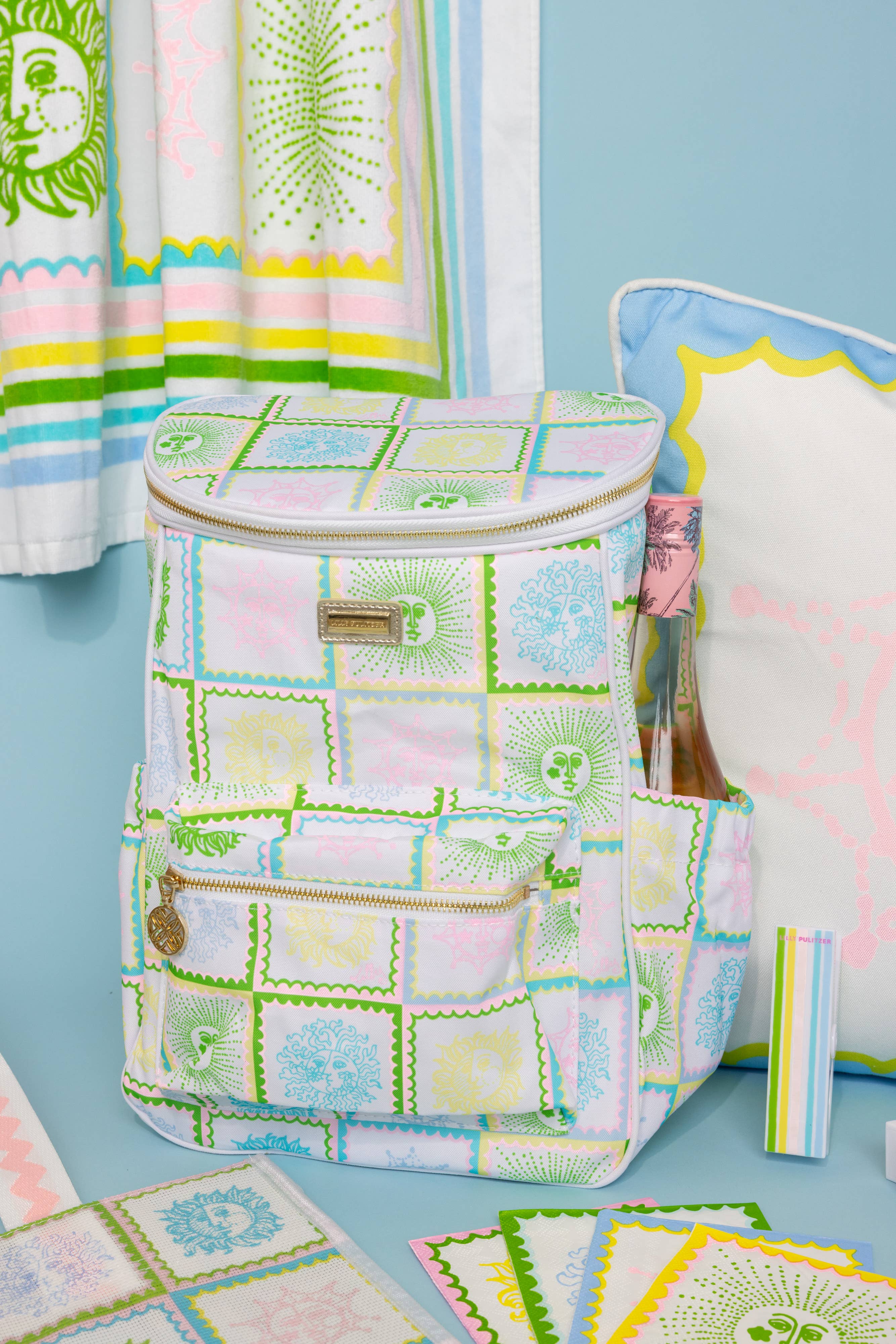 Backpack Cooler, Sun Tiles Home