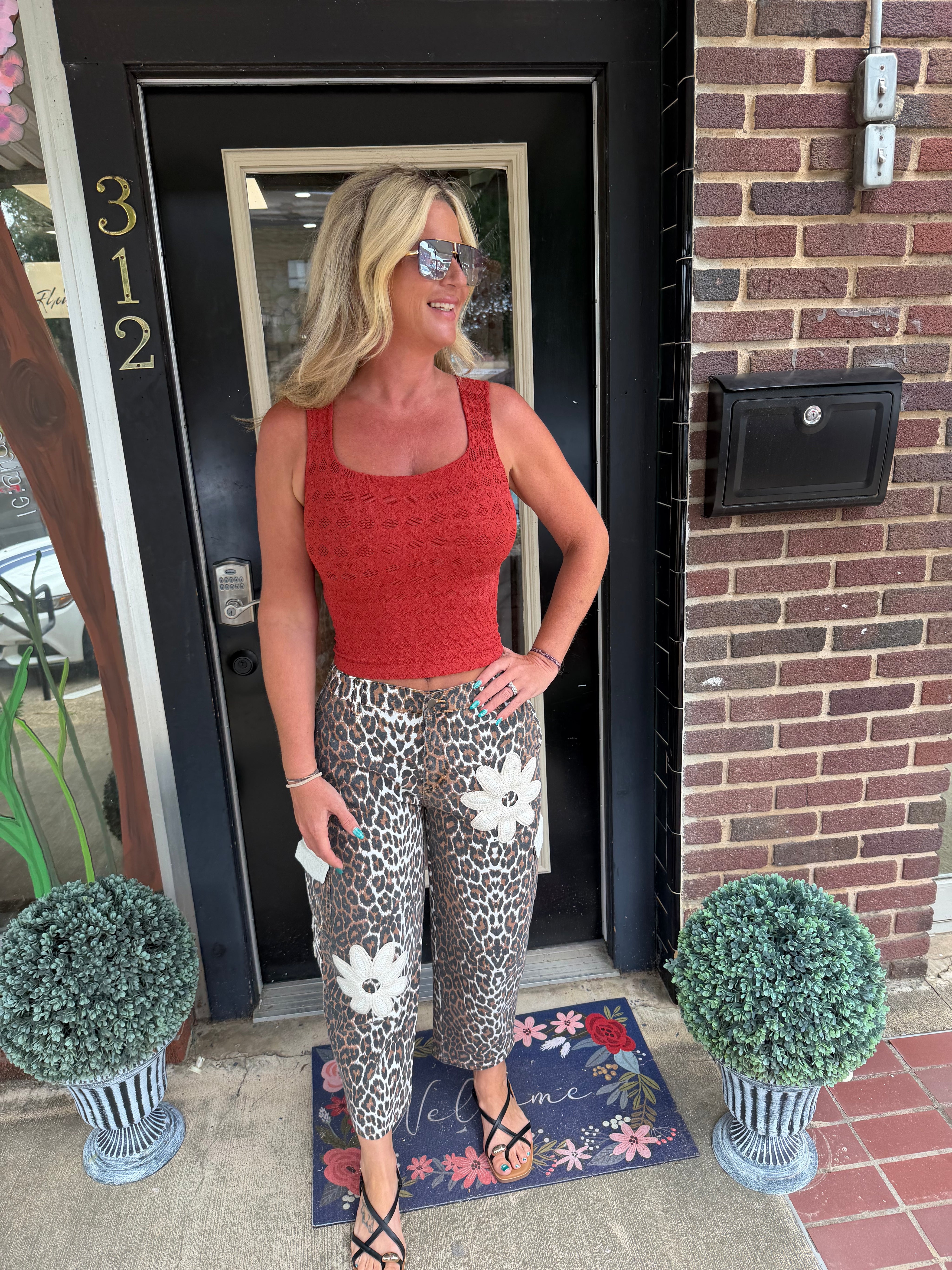 Wildflower Wanderer Cropped Pants