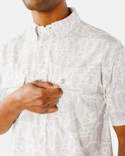 Traveler Men's Outpost Short-Sleeve Button-Down Shirt - UPF 40+