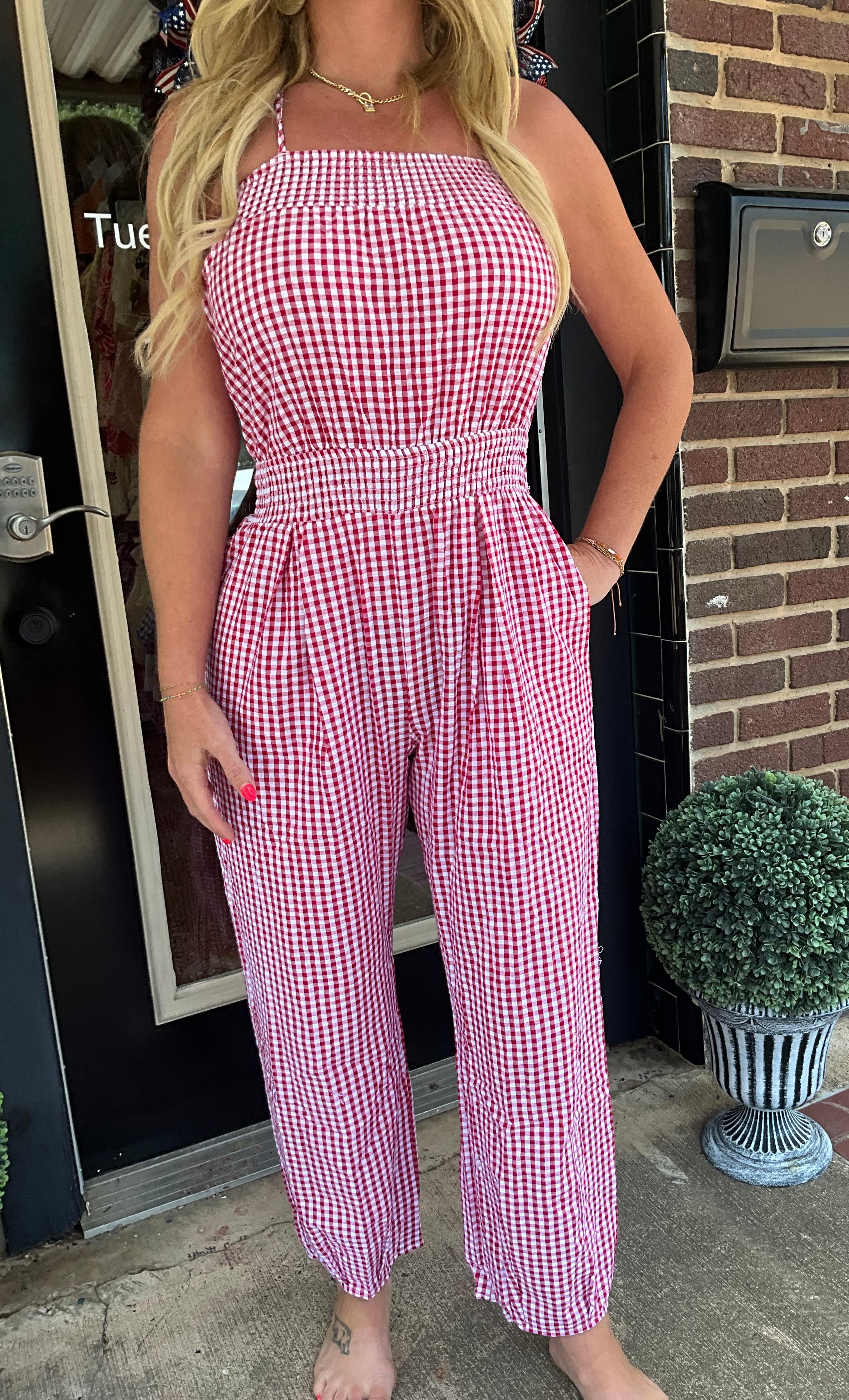 Picnic in the park jumpsuit