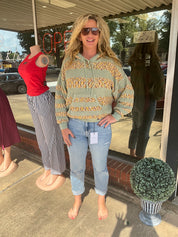 Pistachio wool sweater