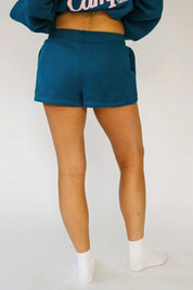 Happy Camp3r Crystal Teal Lounge Shorts