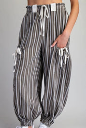 Balloon Barrel Pants