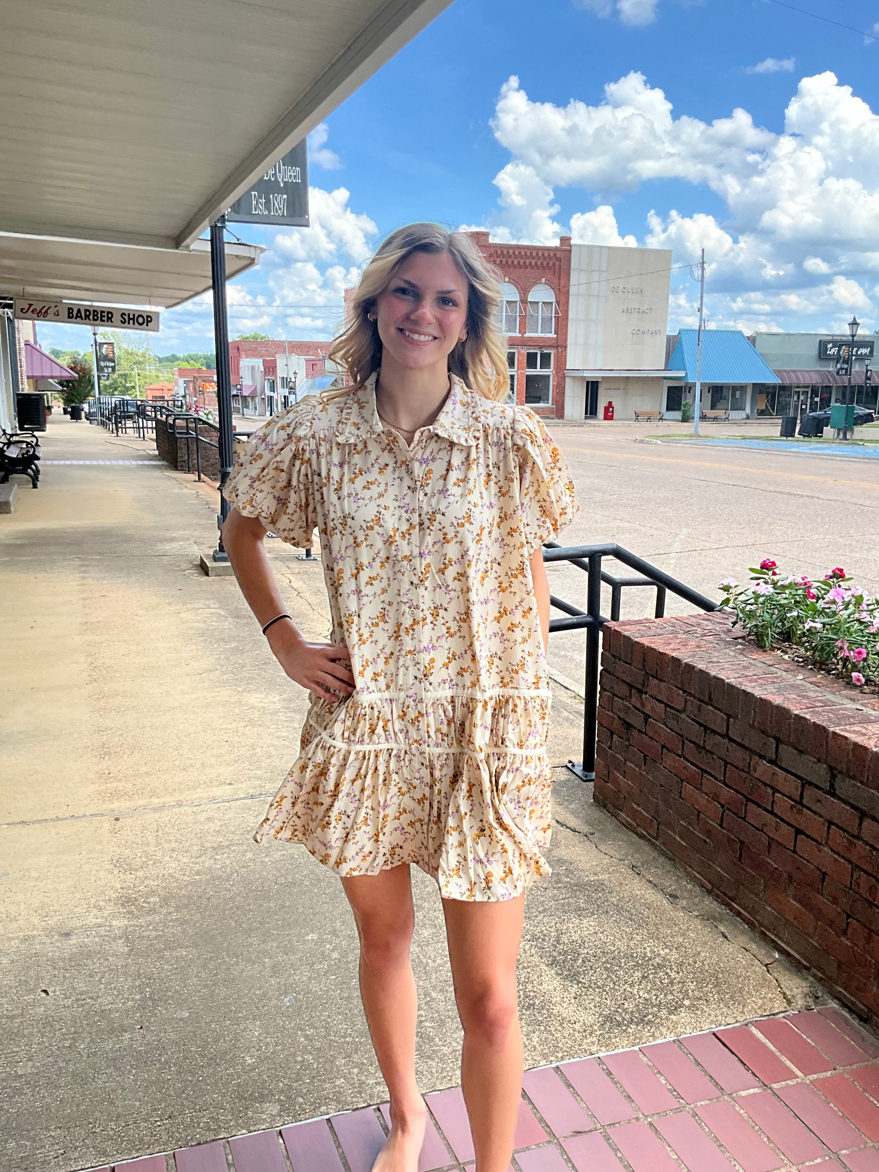 Wildflower whimsy dress
