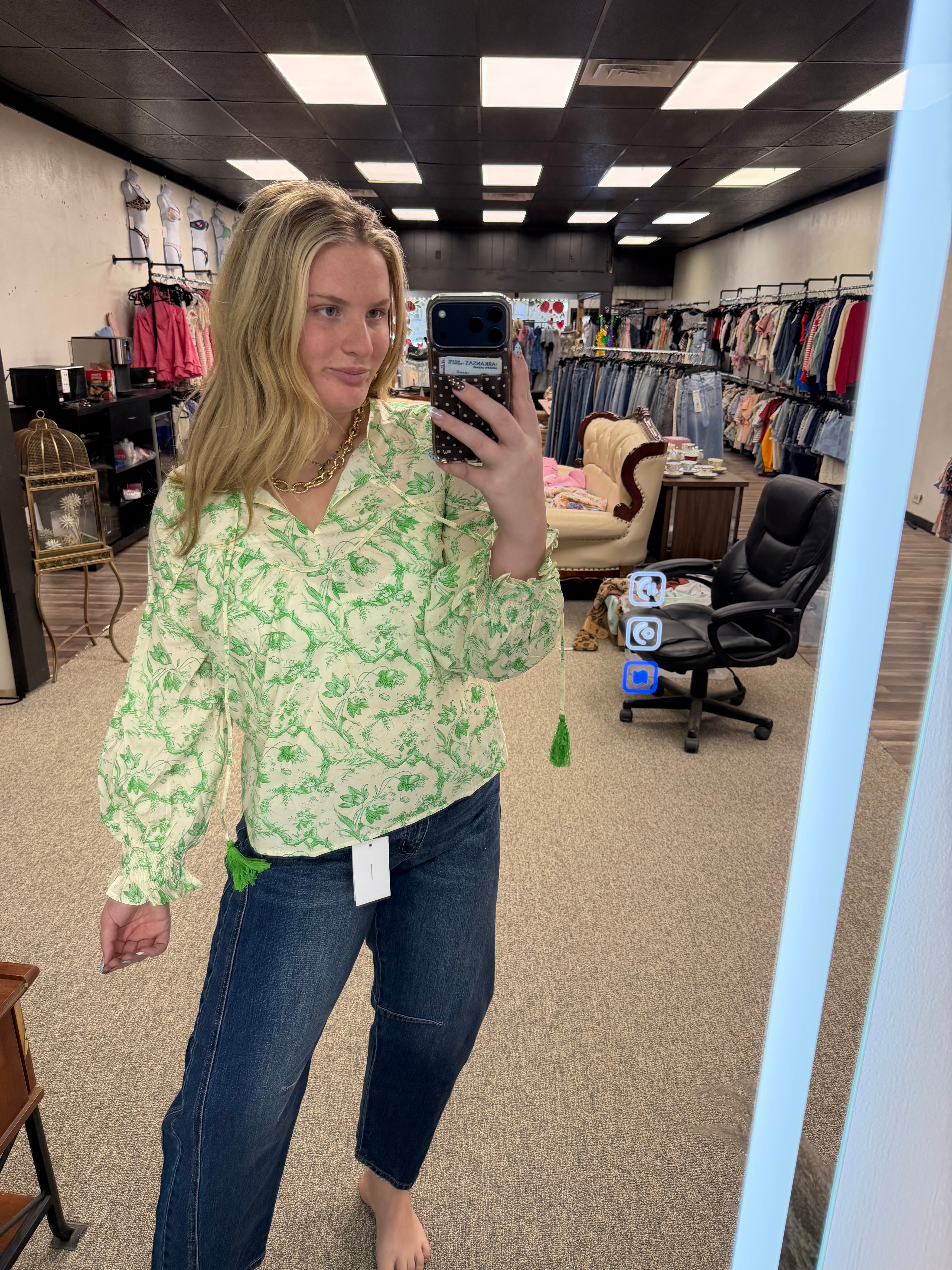 Limelight blouse