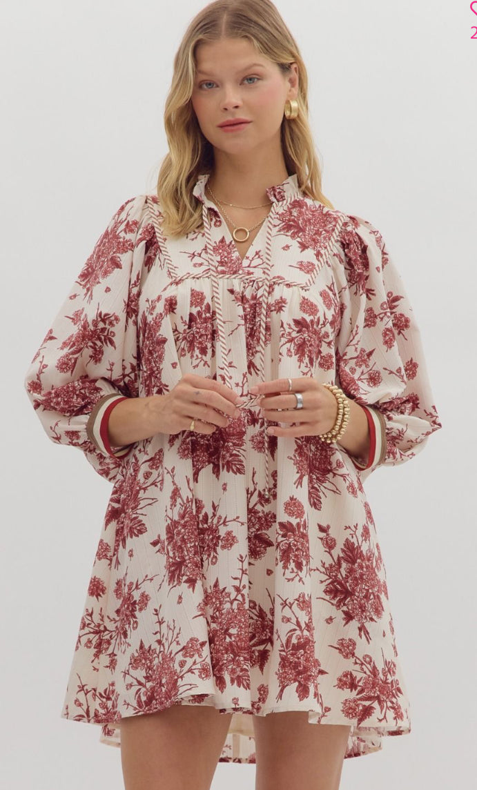The rosewood poet dress