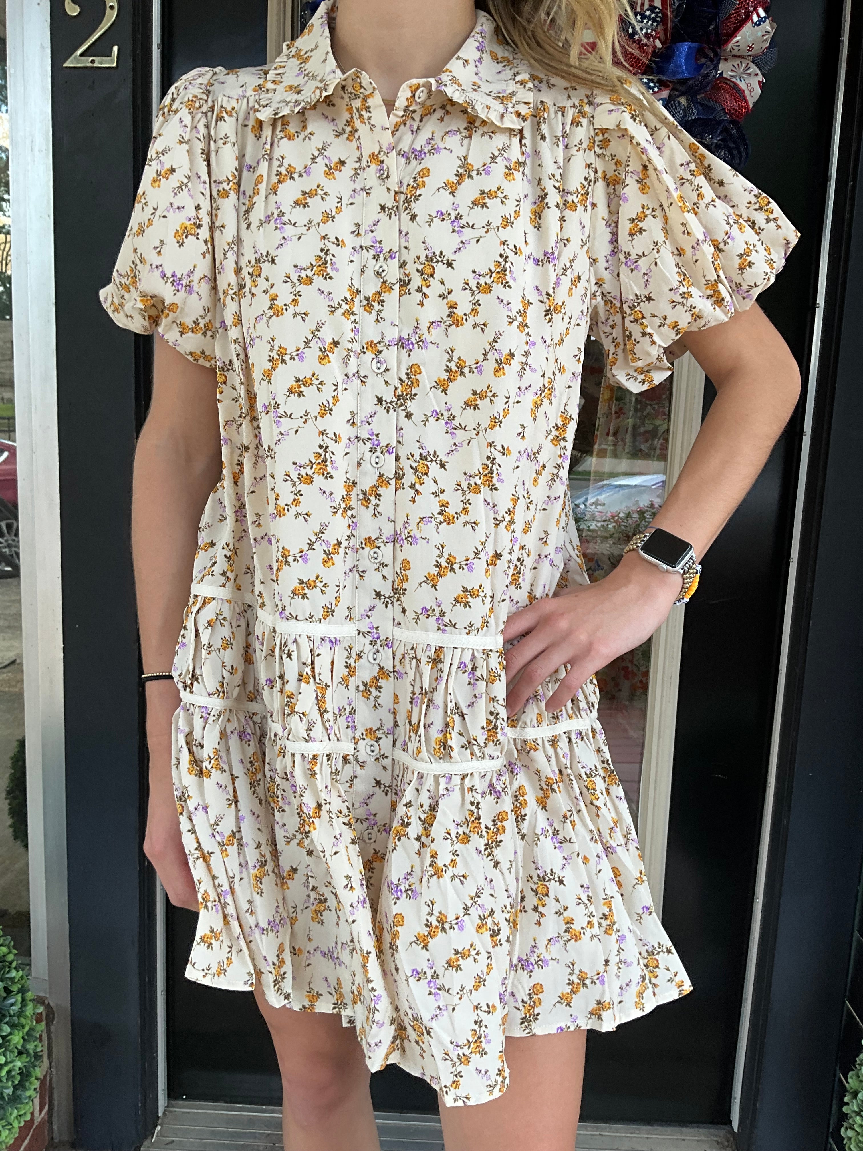 Wildflower whimsy dress