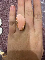 Autumn Gem Adjustable Statement Rings