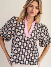 Lori puff sleeve