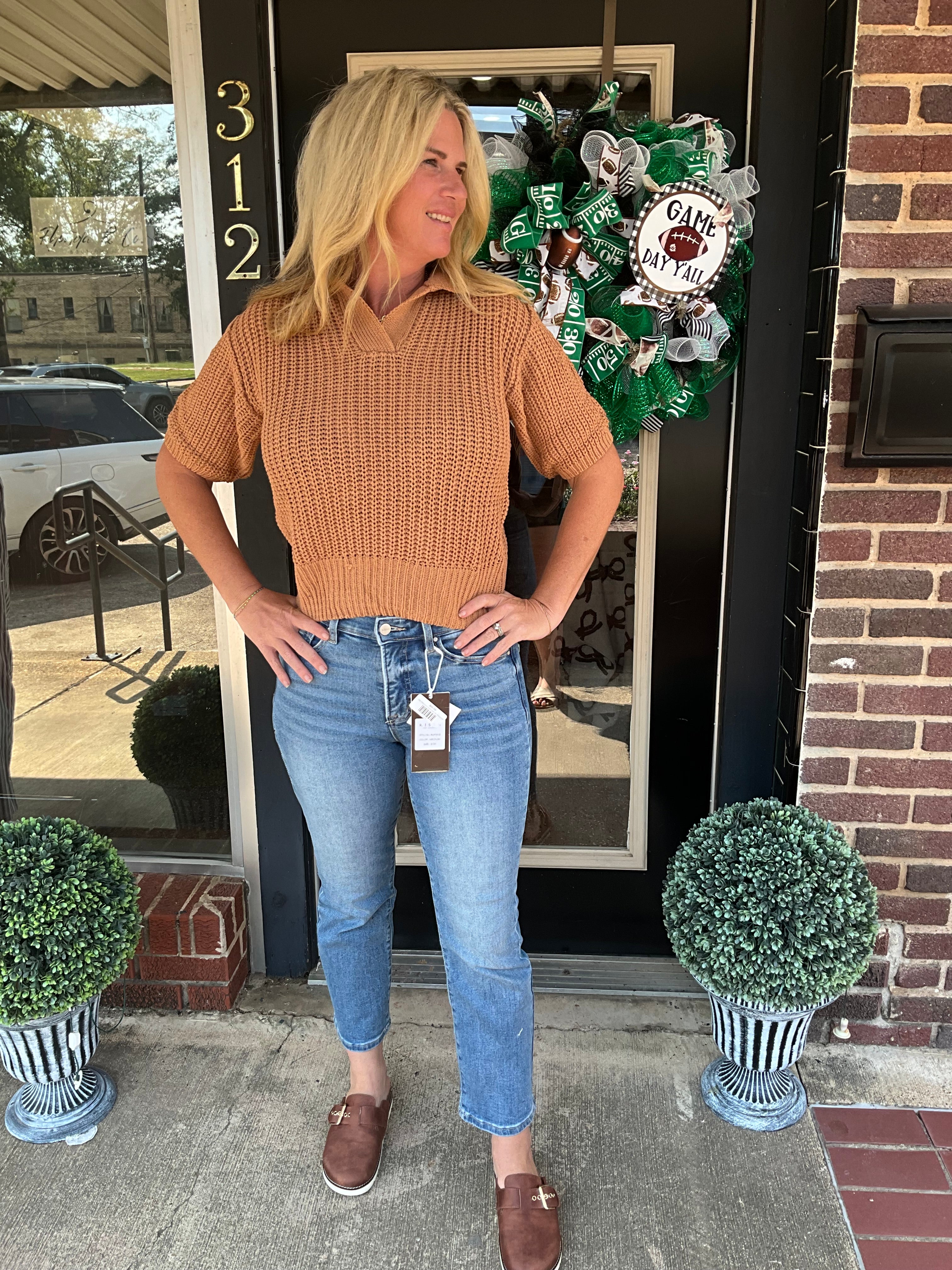 Butterscotch sweater
