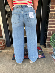 Vintage vervet muse wide leg trouser