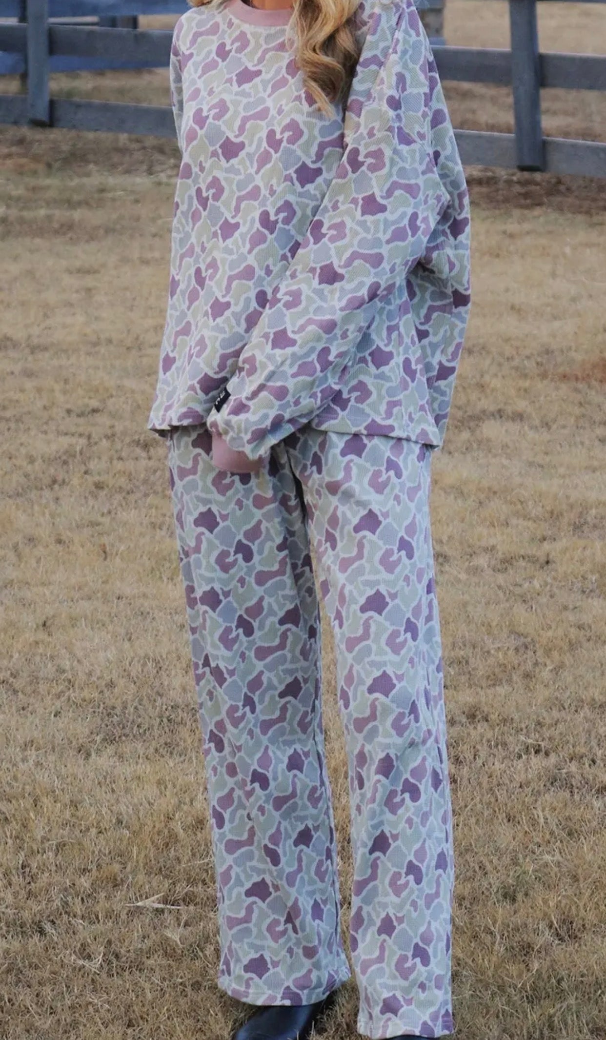 Camo Lulu Mac waffle set