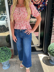 Daydream denim crop