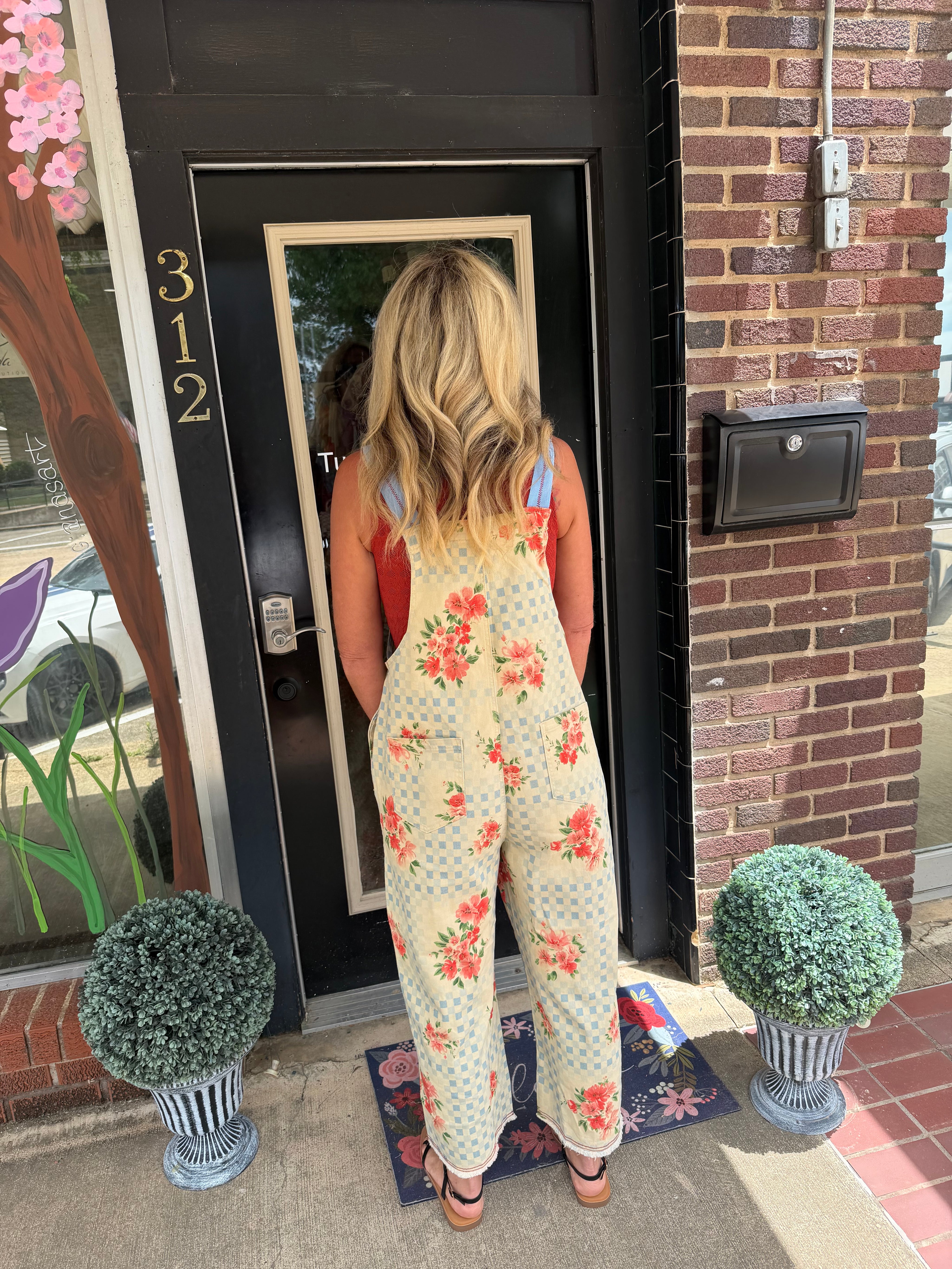 Sunwashed Garden Overalls