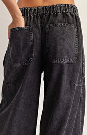 Midnight Stroll Barrel Denim