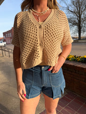 Barefoot crotchet cardi