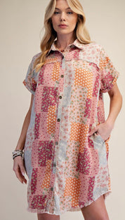 Meadow Market Shirt Dress
