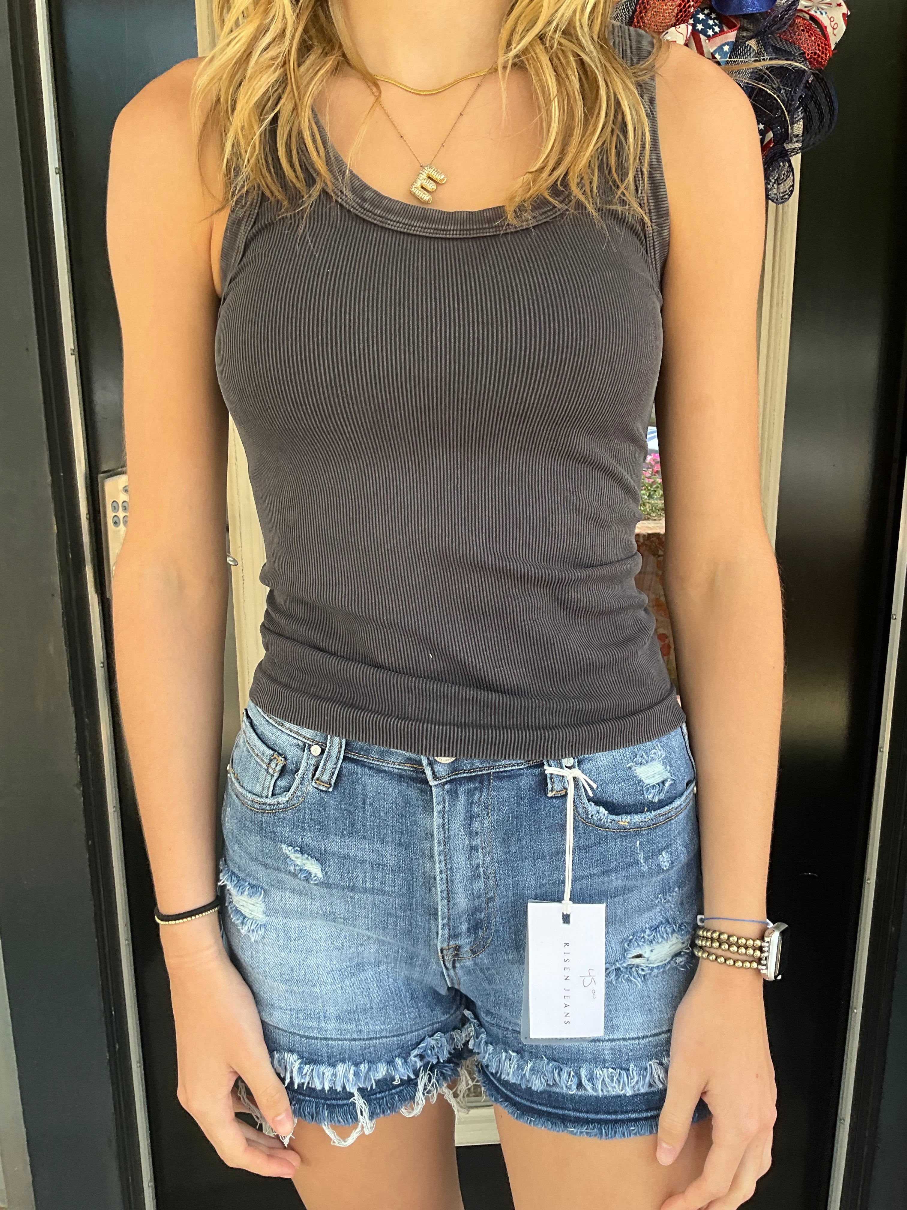 The essential ribbed tanks