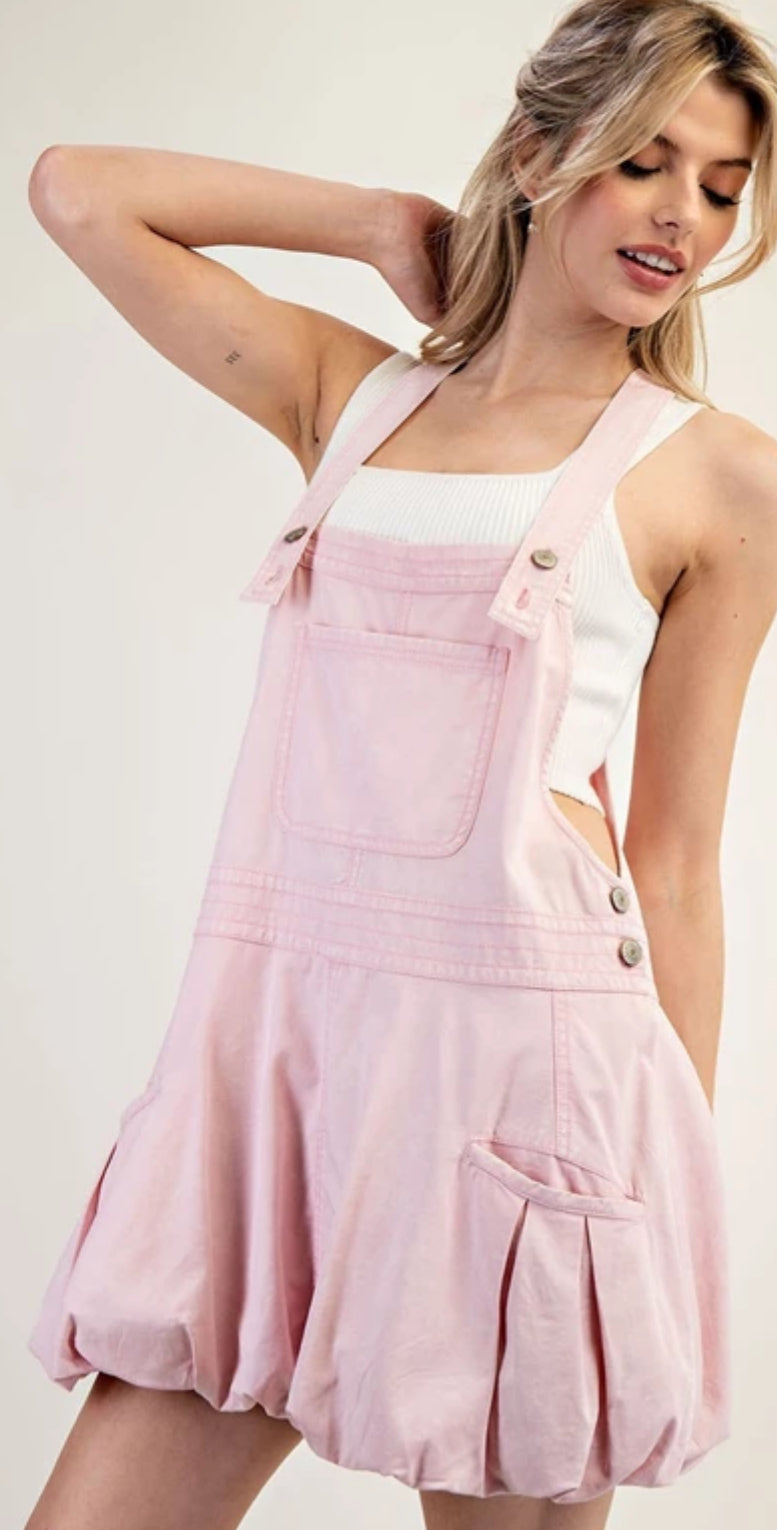 Bubble hem romper