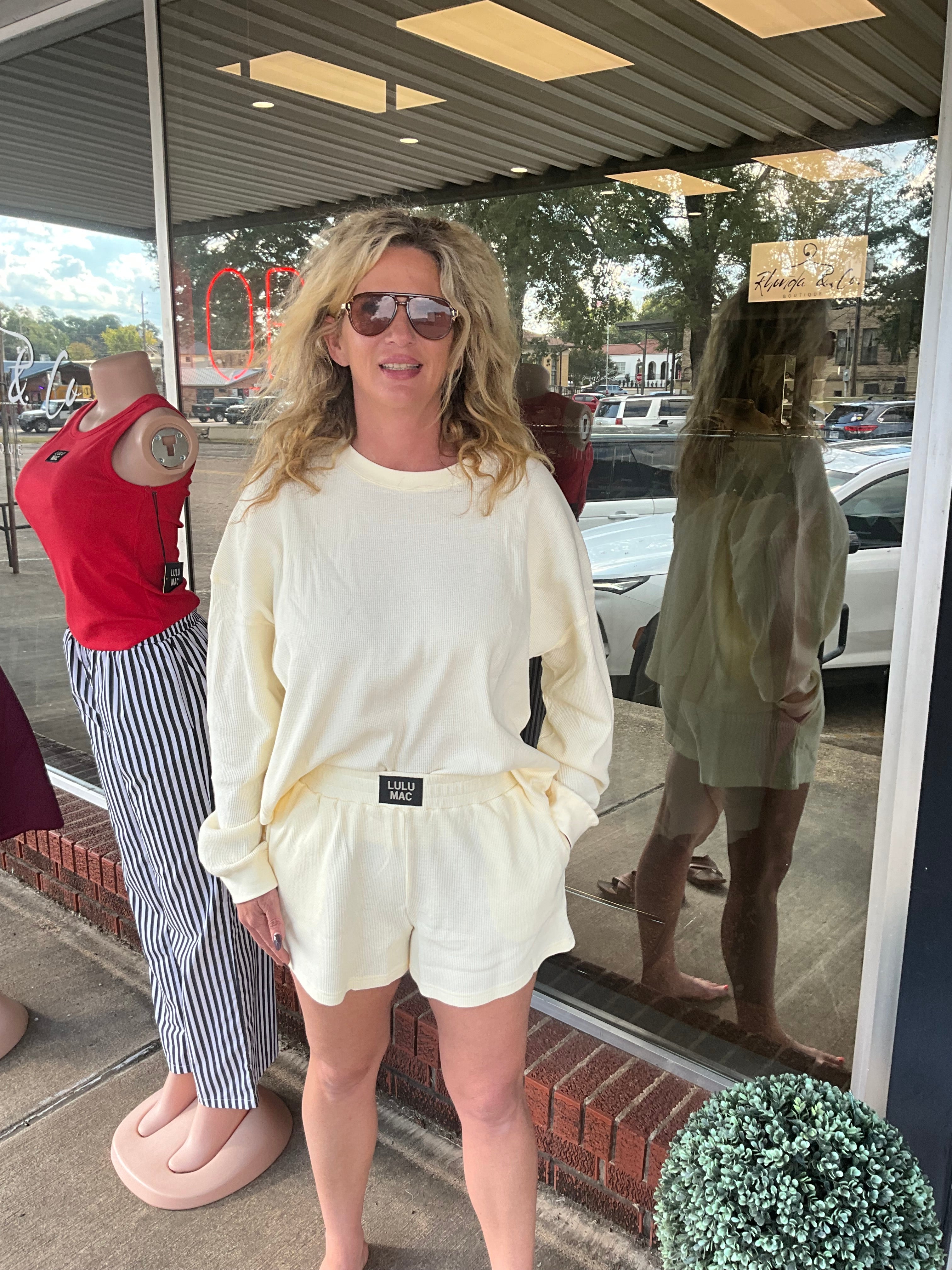 Butter yellow Lulu Mac set