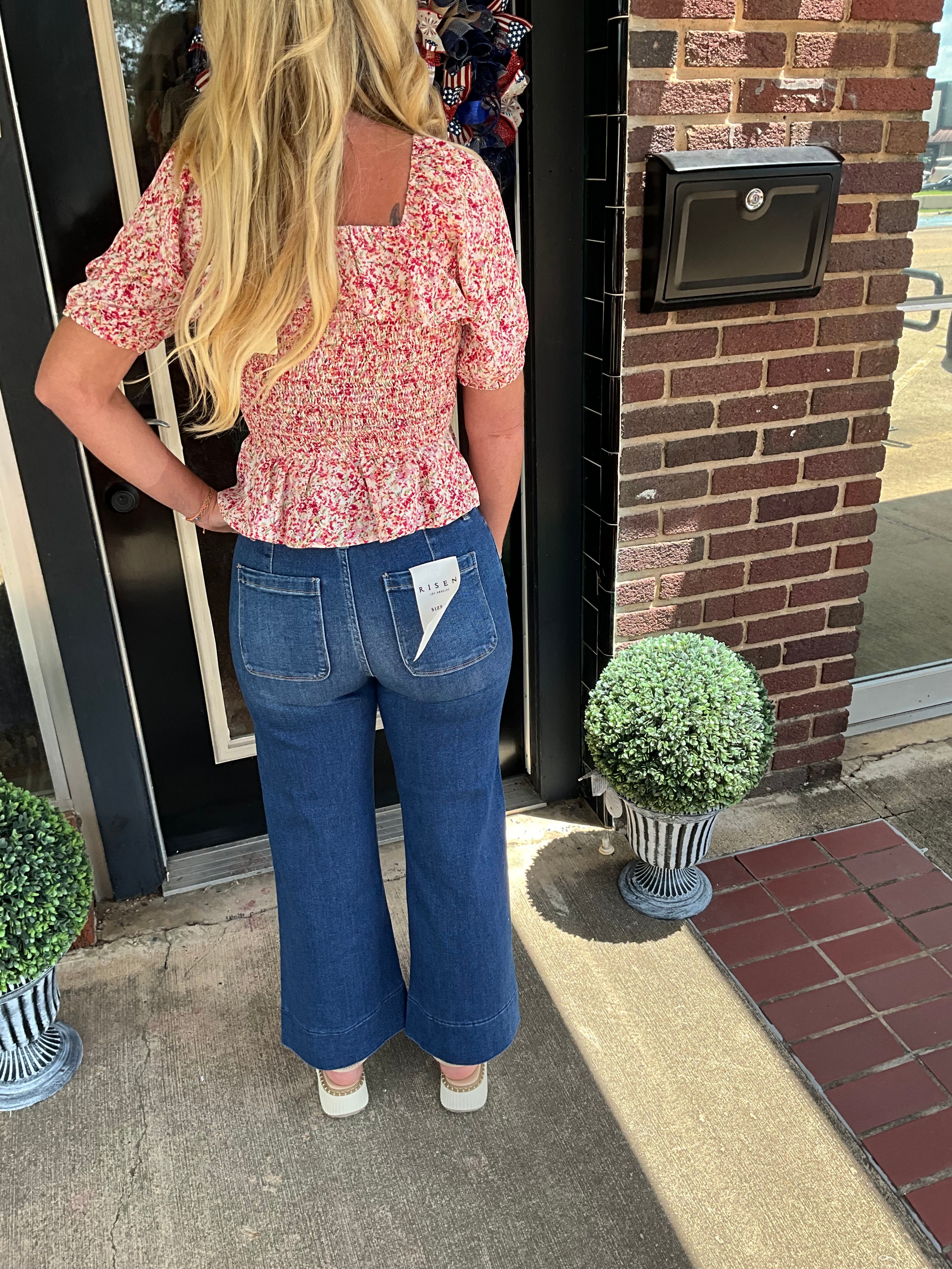 Daydream denim crop