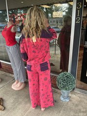 Parsley drawstring pants
