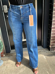 Vintage Evelyn wide leg jeans