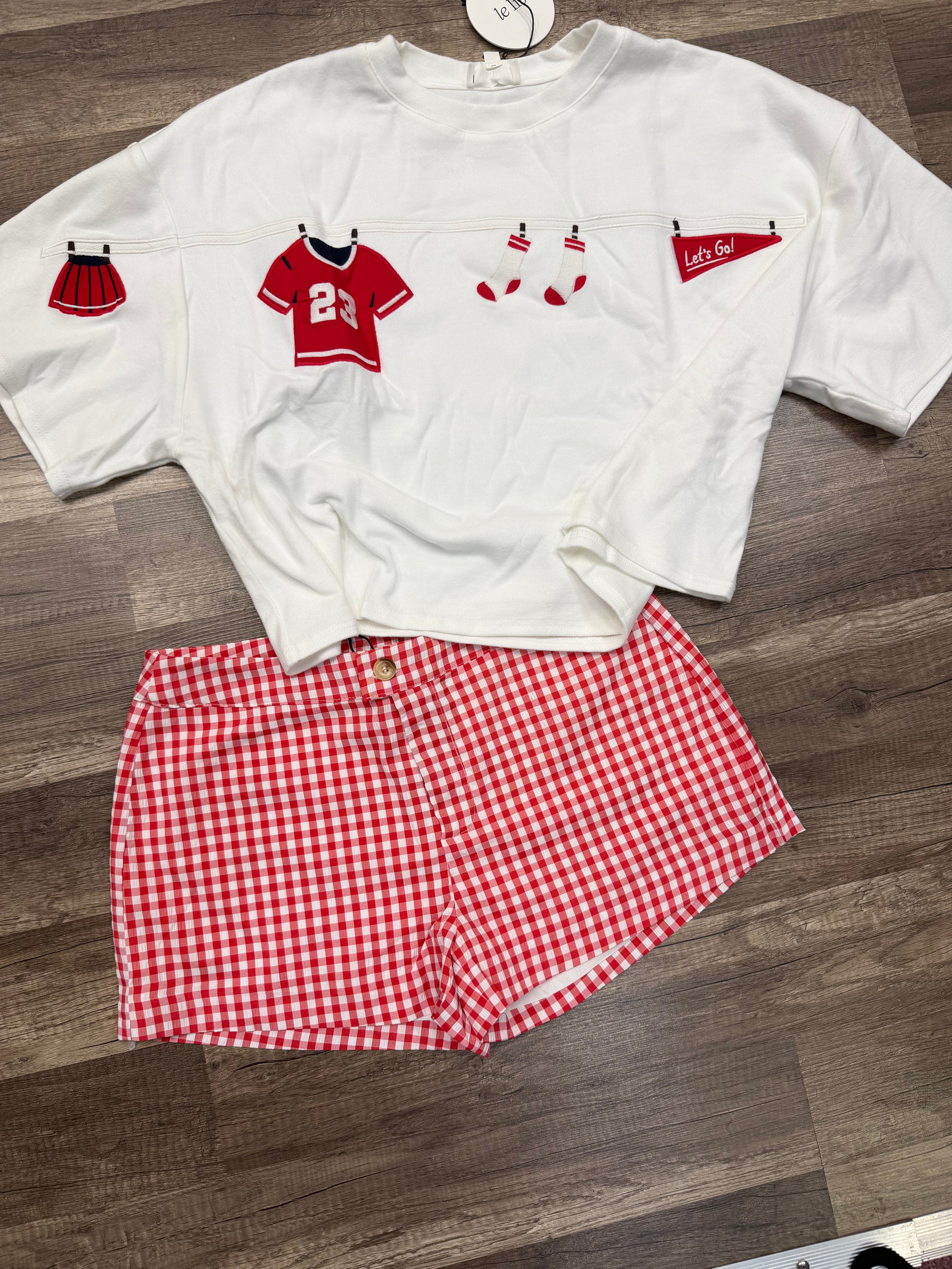 Game Day Laundry Line Tee