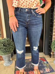 Lovervet cropped straight leg- Kennedy Jean