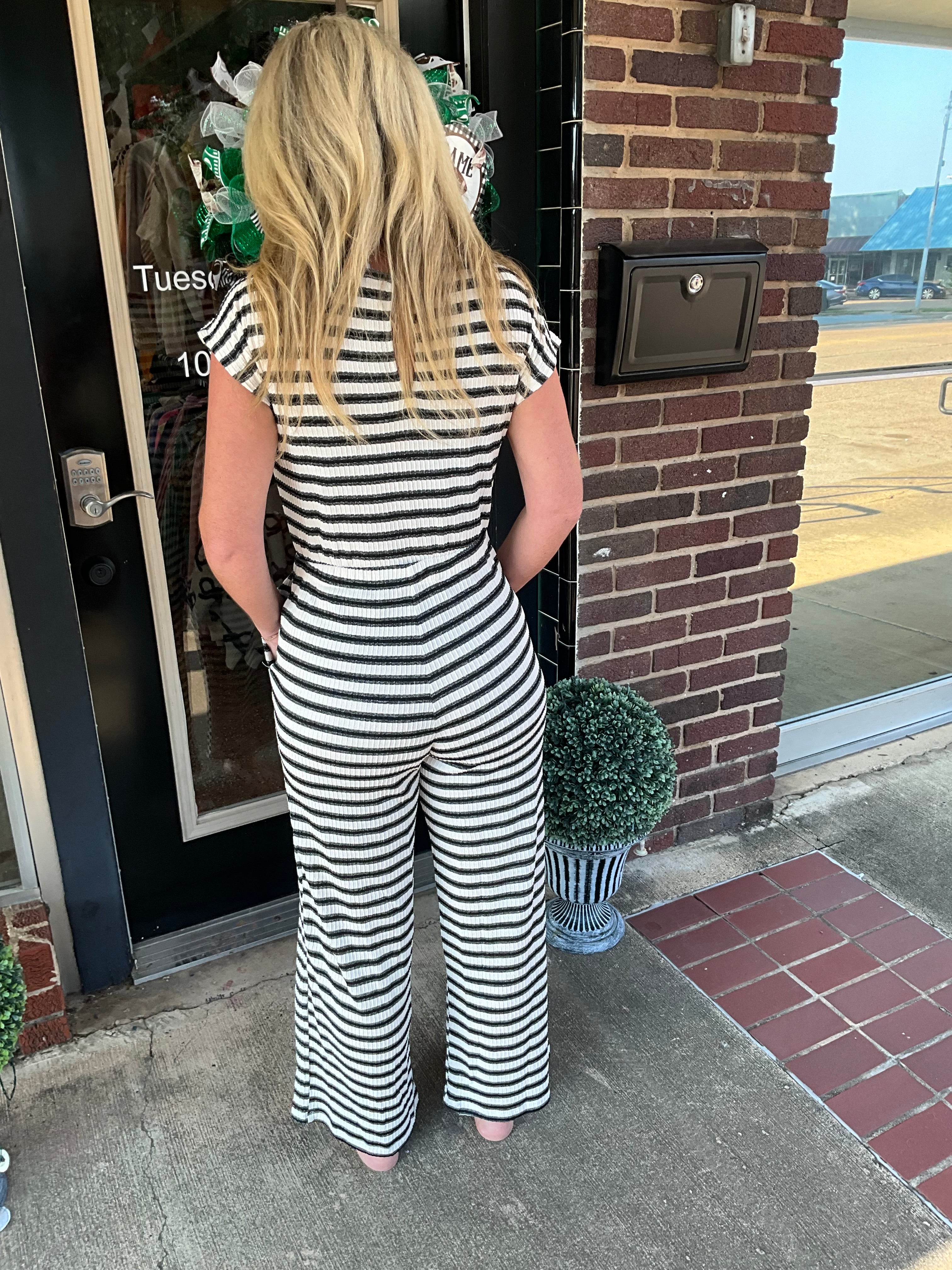 Ribbed jumpsuit