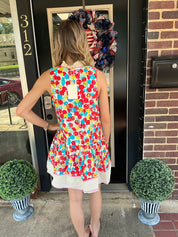 Brushstroke bliss dress