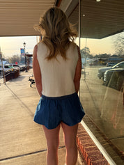 Blue Jean Breeze Skort
