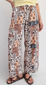 Barrel leg cargo pants