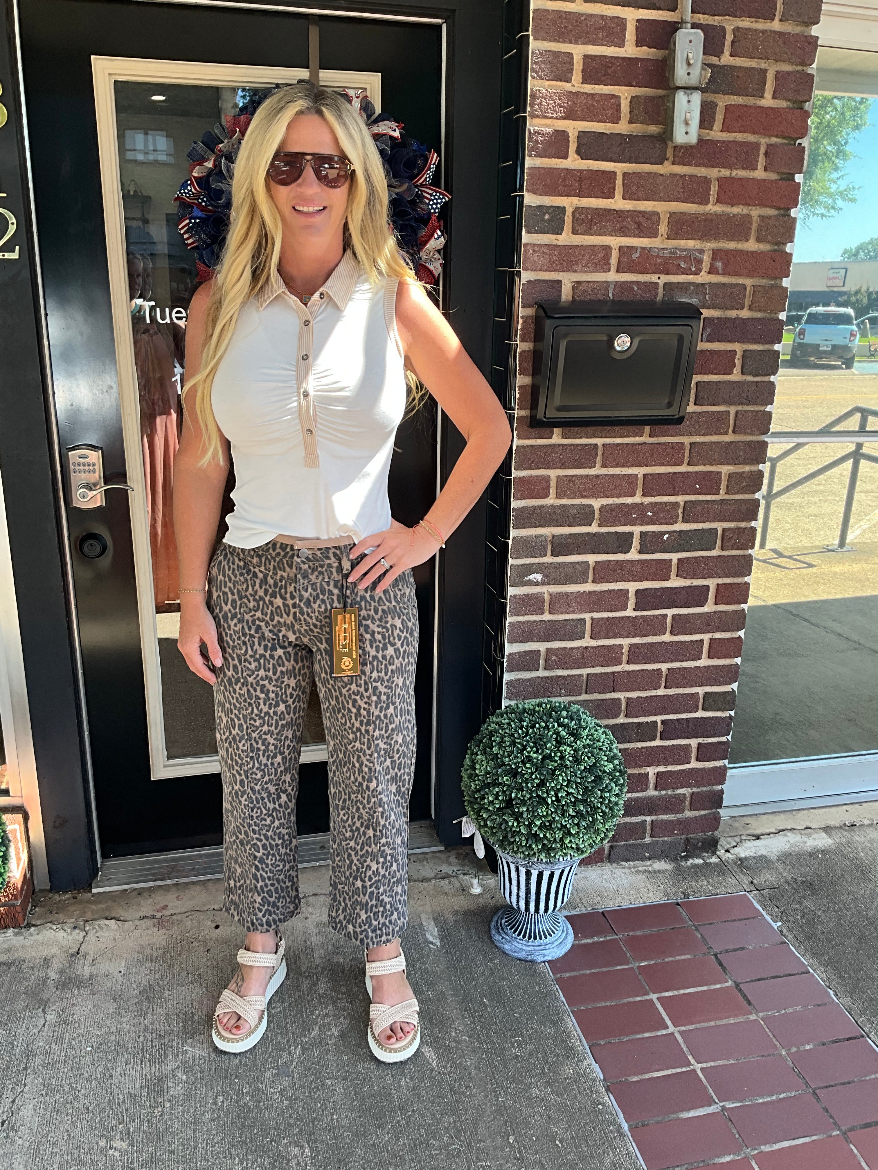 Urban Jungle risen jeans