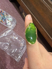 Autumn Gem Adjustable Statement Rings