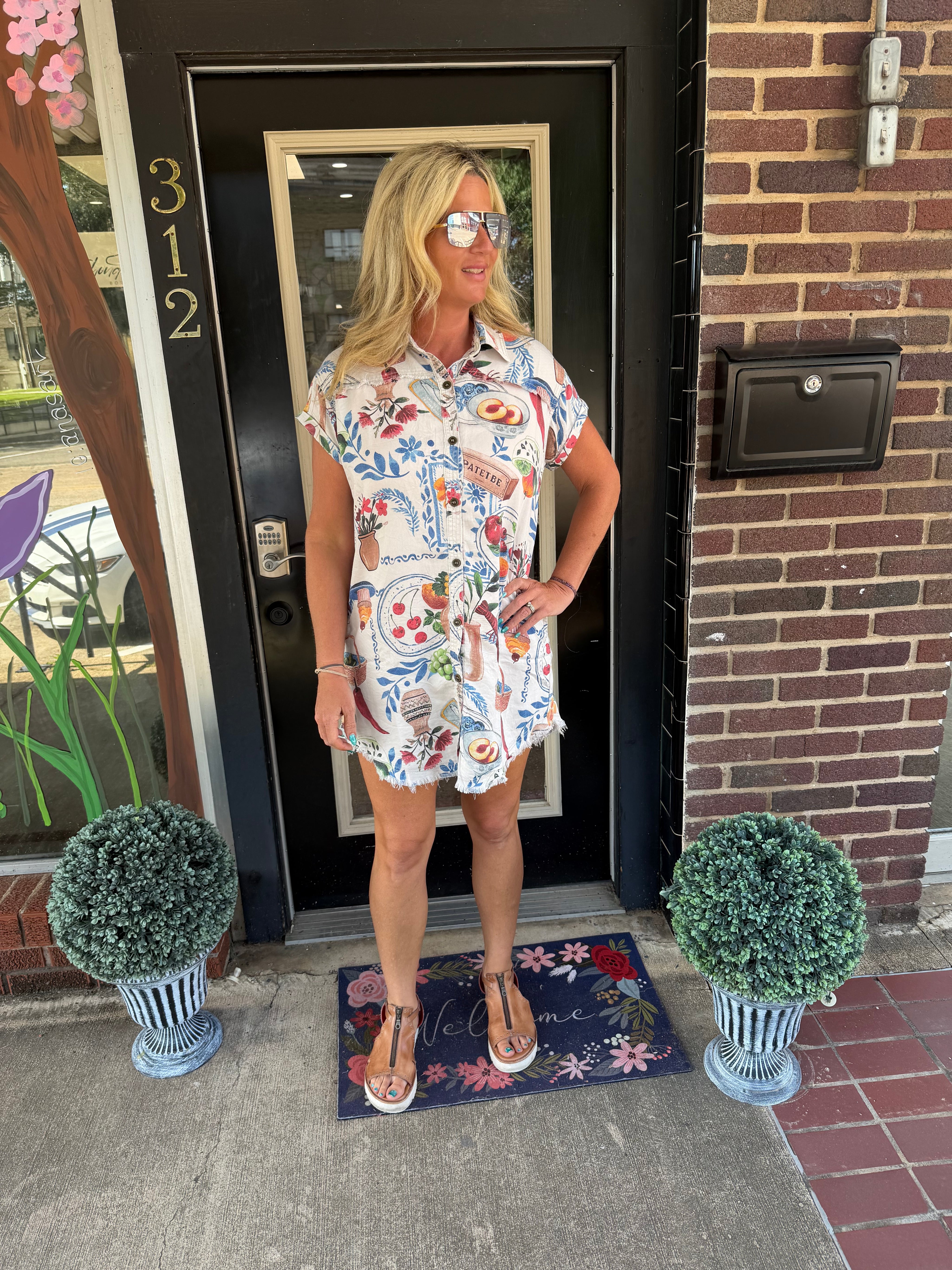 Meadow Market Shirt Dress