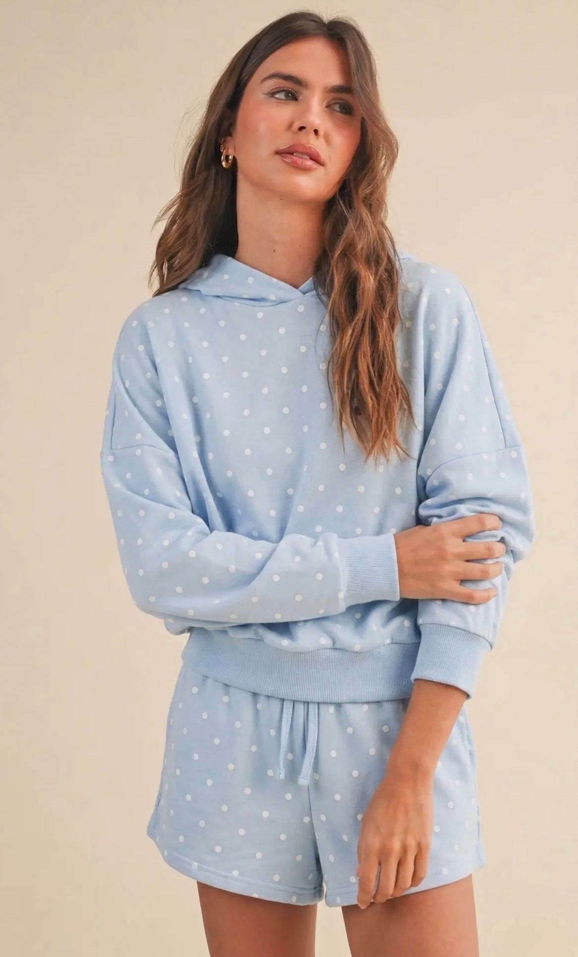 Sweet Sky Polka Dot Lounge Set