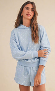 Sweet Sky Polka Dot Lounge Set